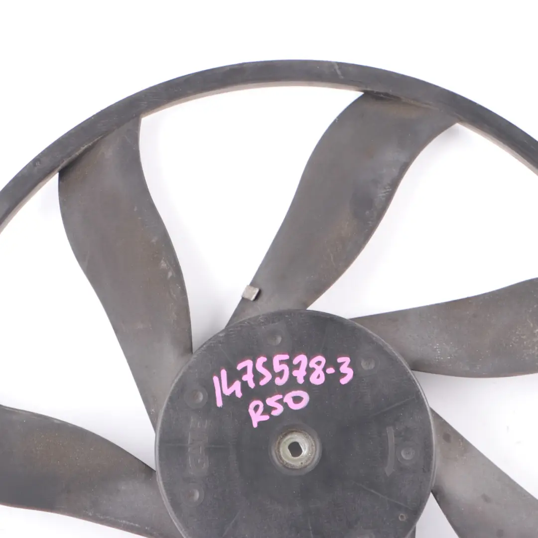 Radiator Cooling Fan Housing to Mini Cooper One R50 R52 W10 with Part number 1475578 Mini Cooper One R50 R52 W10 Radiator Cooling Fan Housing - SKU 1475578-3 - Part number 1475578