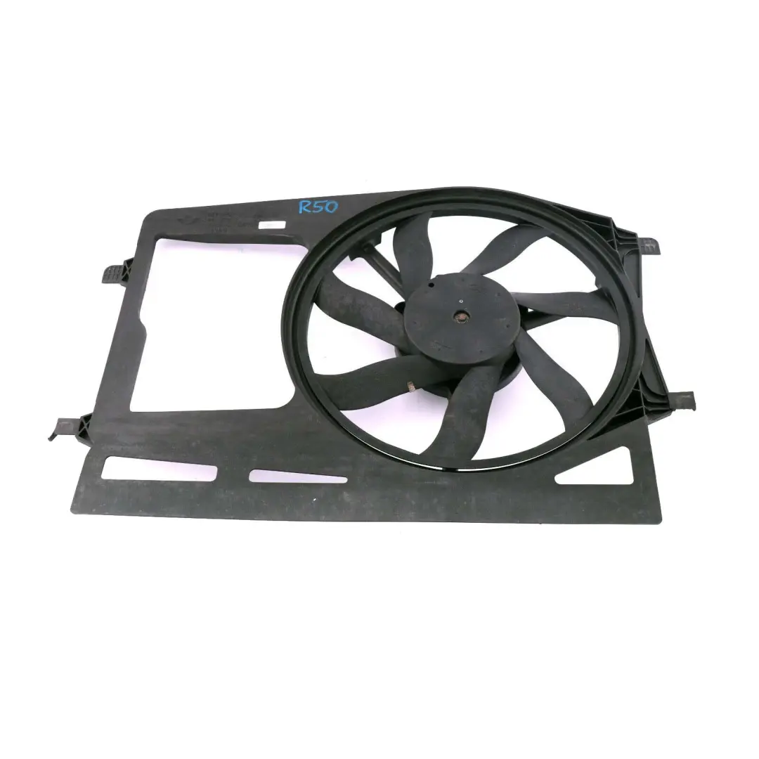 Carcasa del Ventilador del Radiador De Agua con Ventilador 100W para Mini One R50 R52 con número de pieza 1475578 Mini One R50 R52 Carcasa del Ventilador del Radiador De Agua con Ventilador 100W - SKU 1475578 - Número de pieza 1475578