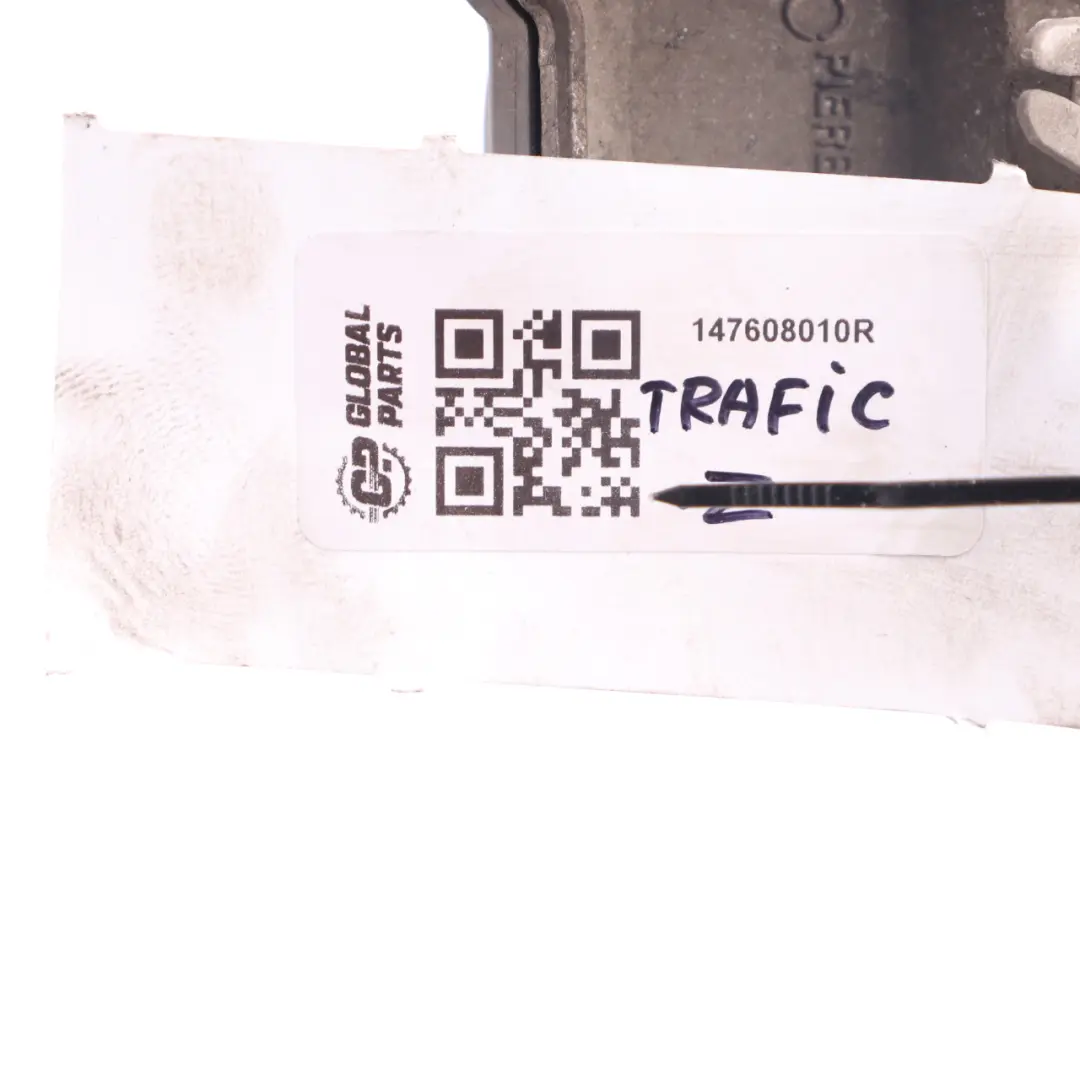 Exhaust Recirculation Valve to Renault Trafic III Vivaro B 1.6 dCi EGR with Part number 147608010R Renault Trafic III Vivaro B 1.6 dCi EGR Exhaust Recirculation Valve - SKU 147608010R - Part number 147608010R