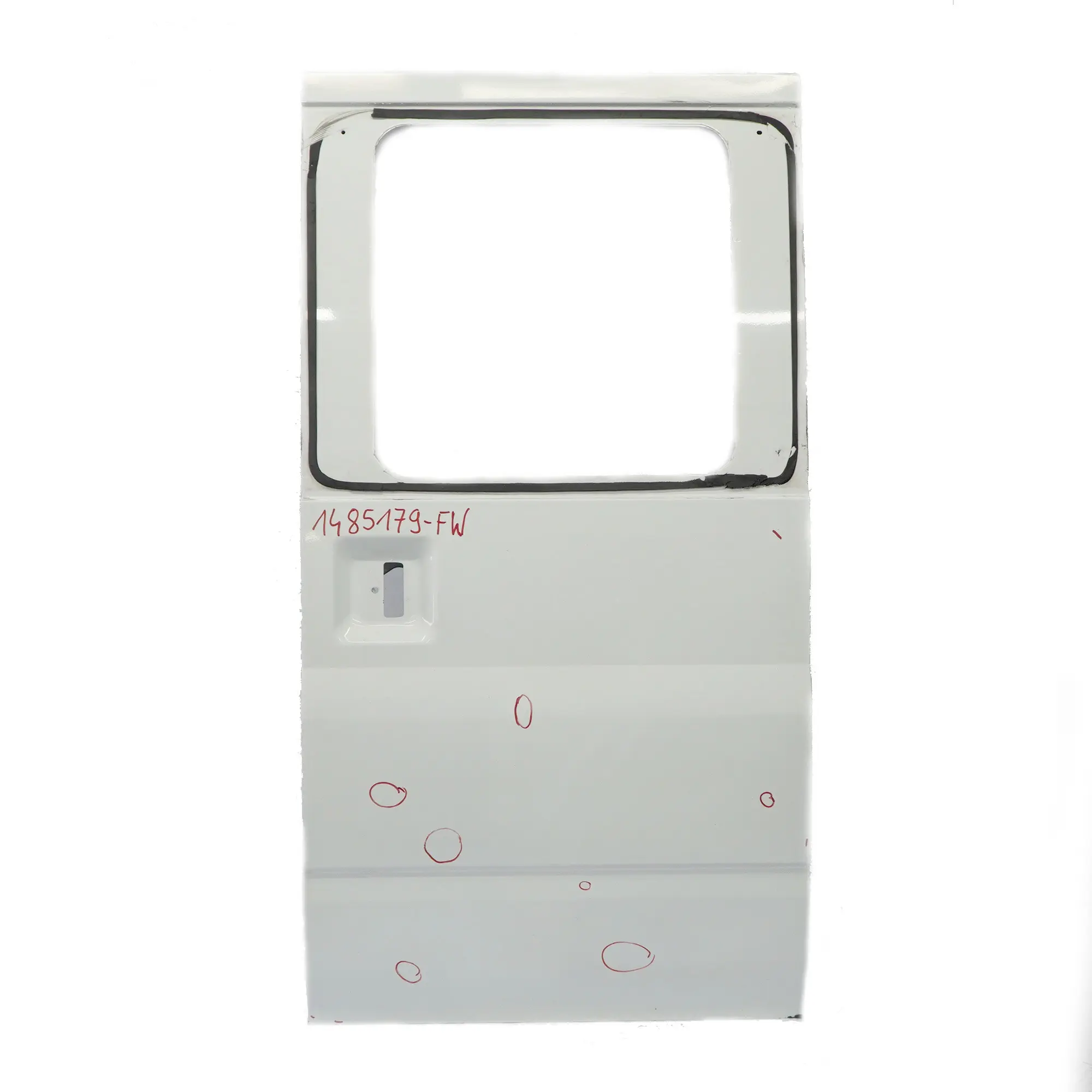 Ford Transit Mk7 Porta scorrevole posteriore sinistra laterale Frozen White - Z2