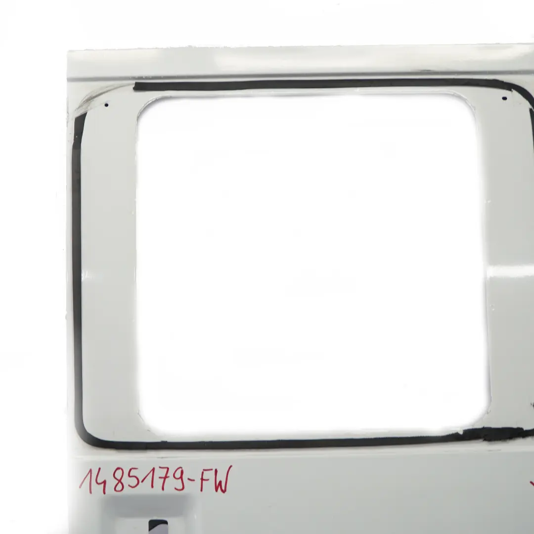 Ford Transit Mk7 Schiebetür hinten links Seite Tür Frozen White - Z2 - SKU 1485179-FW - Teilenummer 1485179