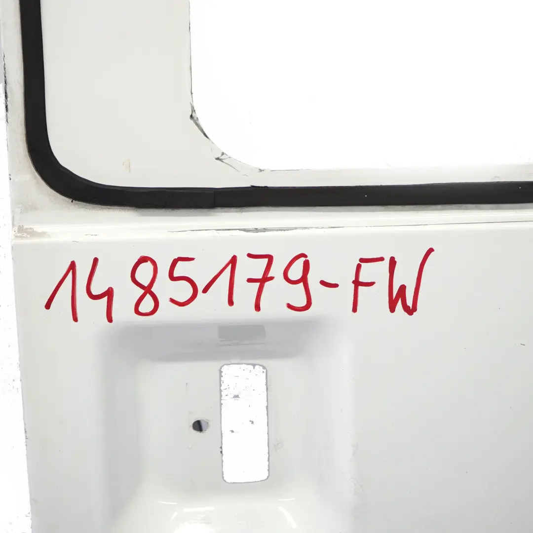 Ford Transit Mk7 Porta scorrevole posteriore sinistra laterale Frozen White - Z2 - SKU 1485179-FW - Numero di parte 1485179