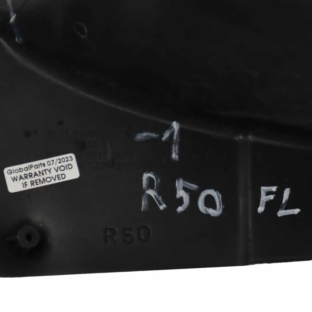 Arch Housing Mini R50 R52 R53 Front Wheel Housing Cover Left N/S to Wheel with Part number 1486198 Wheel Arch Housing Mini R50 R52 R53 Front Wheel Housing Cover Left N/S - SKU 1486198-1 - Part number 1486198