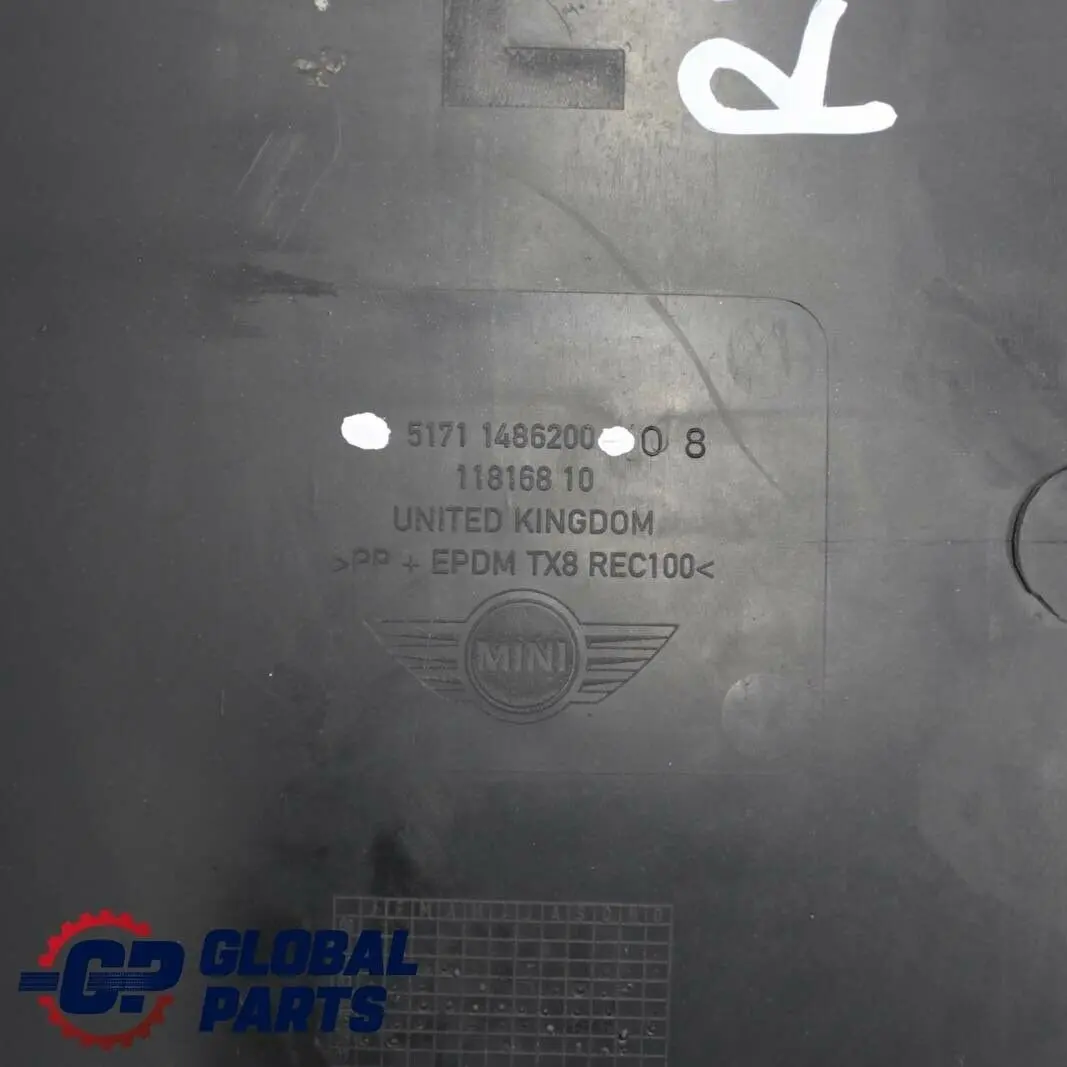 Copertura Passaruota Posteriore Sinistra 5171 per Mini Cooper R50 R52 R53 con numero di parte 1486200 Mini Cooper R50 R52 R53 Copertura Passaruota Posteriore Sinistra 5171 - SKU 1486200 - Numero di parte 1486200