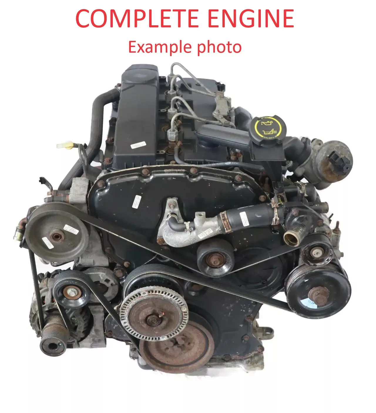 Ford Transit MK6 2.4 DI Diesel Motore Completo 90HP 189 000 km, GARANZIA