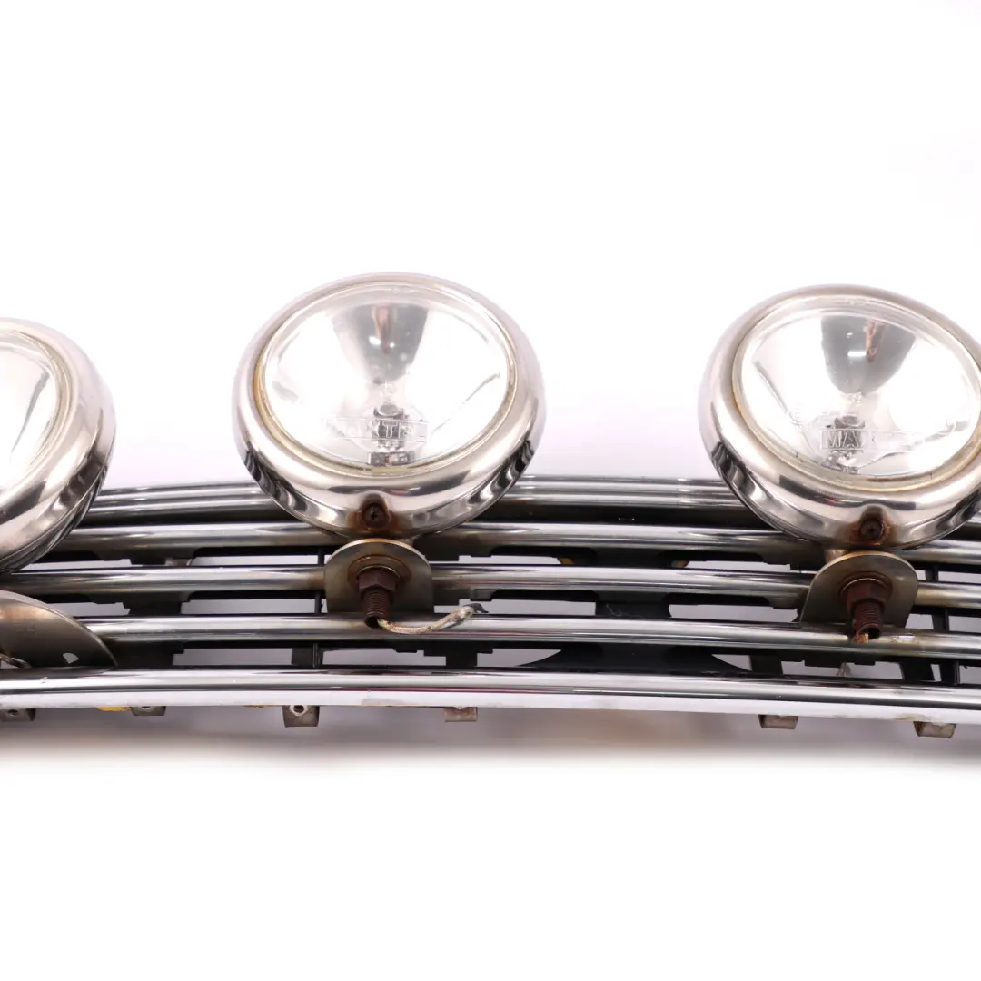 Ziergitter Chrome + 4 x Fernscheinwerfer Fernlicht für Mini Cooper One R50 mit Teilenummer 1490374 Mini Cooper One R50 Ziergitter Chrome + 4 x Fernscheinwerfer Fernlicht - SKU 1490374-2 - Teilenummer 1490374