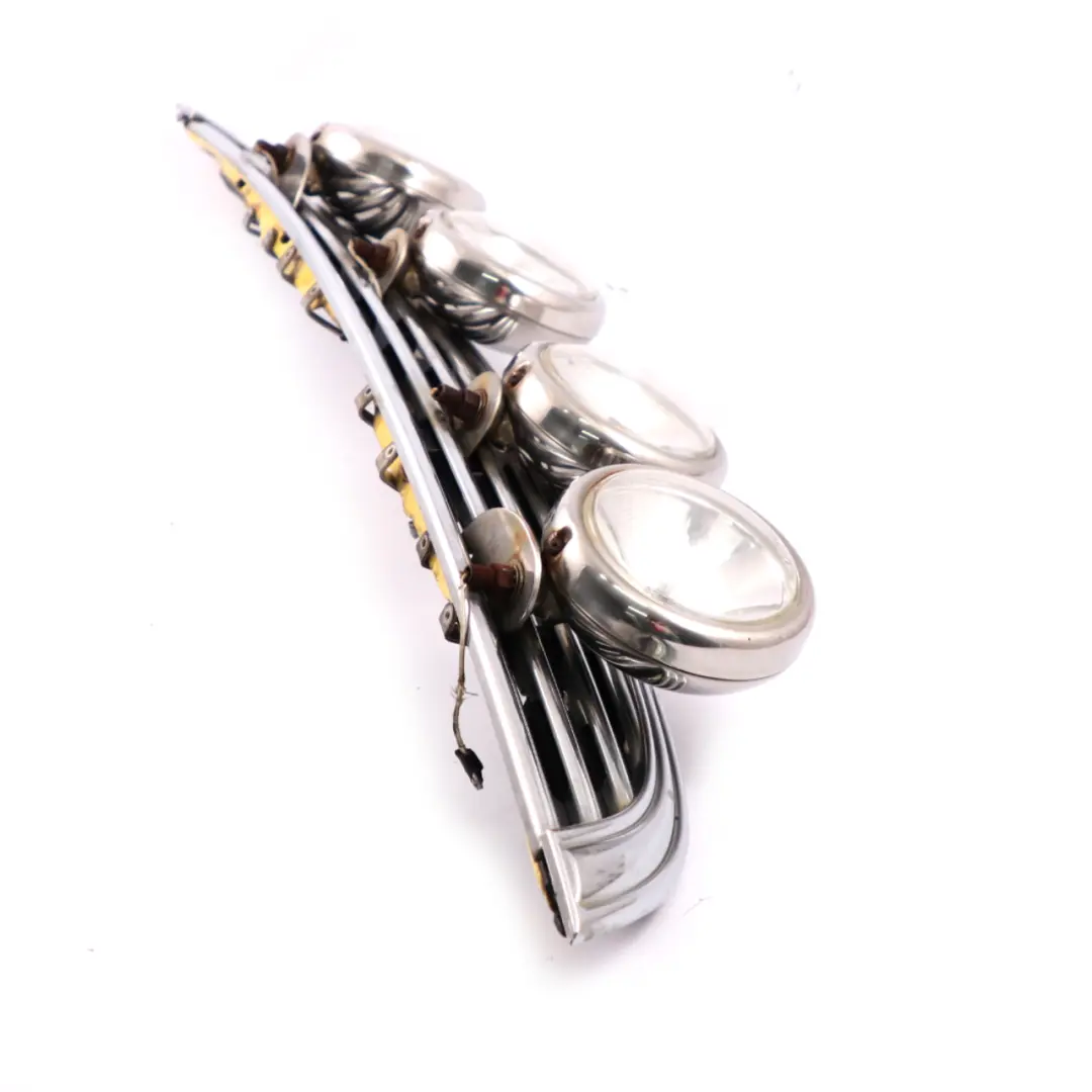 Ziergitter Chrome + 4 x Fernscheinwerfer Fernlicht für Mini Cooper One R50 mit Teilenummer 1490374 Mini Cooper One R50 Ziergitter Chrome + 4 x Fernscheinwerfer Fernlicht - SKU 1490374-2 - Teilenummer 1490374