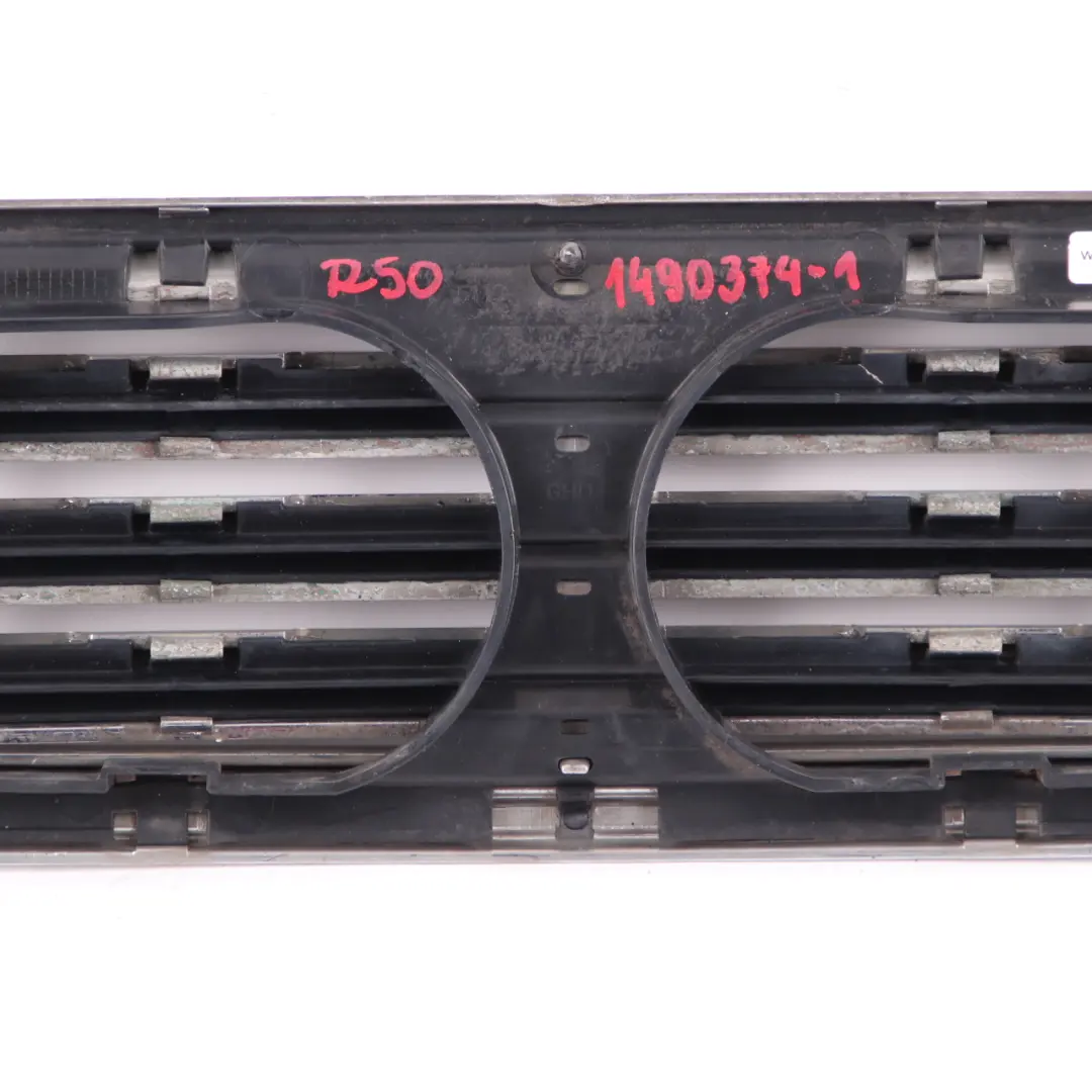 Front Grille Mini R50 Cooper One 4 Chrome Grill Bonnet 1490374 to with Part number 1490375 Front Grille Mini R50 Cooper One 4 Chrome Grill Bonnet 1490374 - SKU 1490374-4 - Part number 1490375