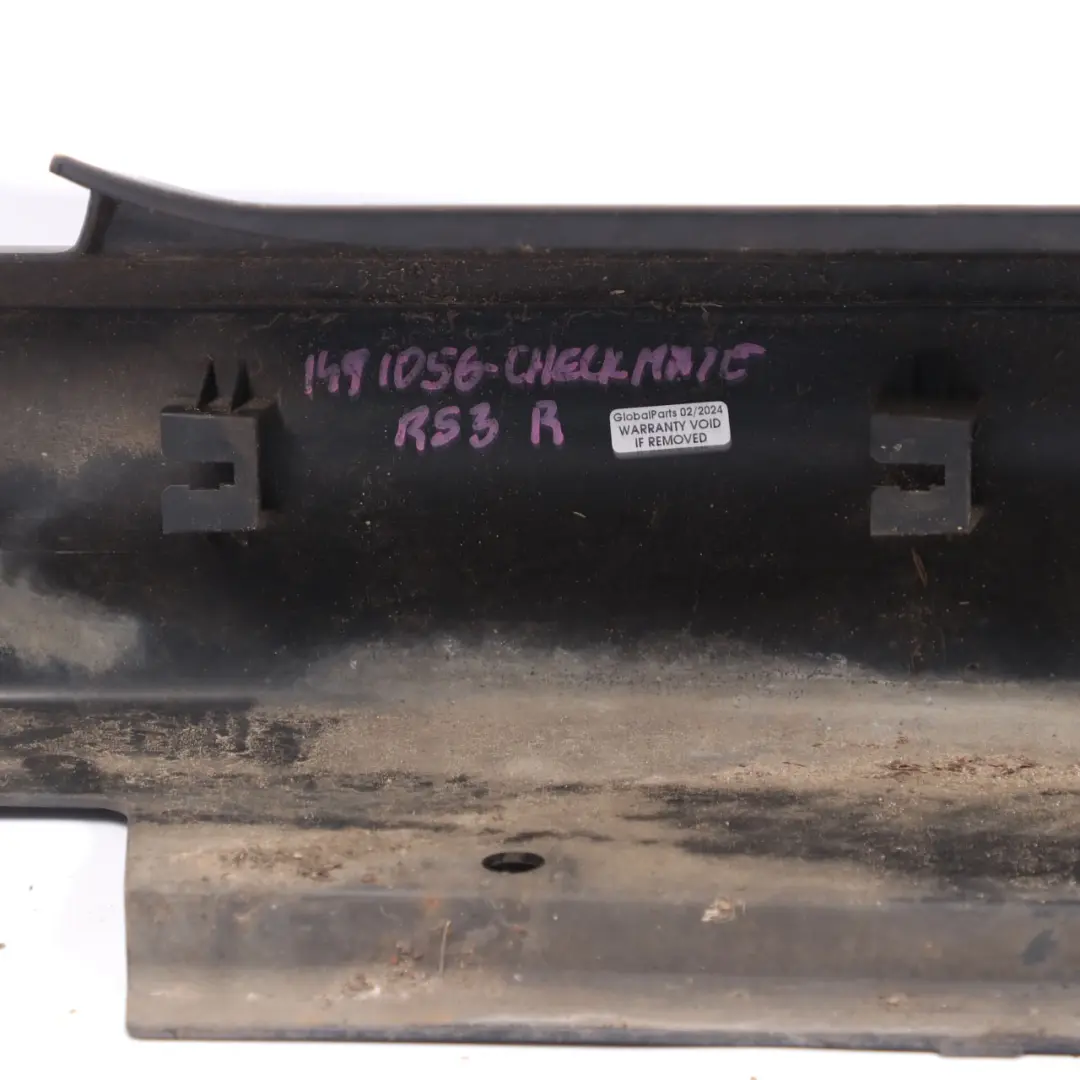 Side Skirt Right O/S Door Sill Side Trim Black Checkmate to Mini R53 Cooper S with Part number 1491056 Mini R53 Cooper S Side Skirt Right O/S Door Sill Side Trim Black Checkmate - SKU 1491056-Checkmate - Part number 1491056