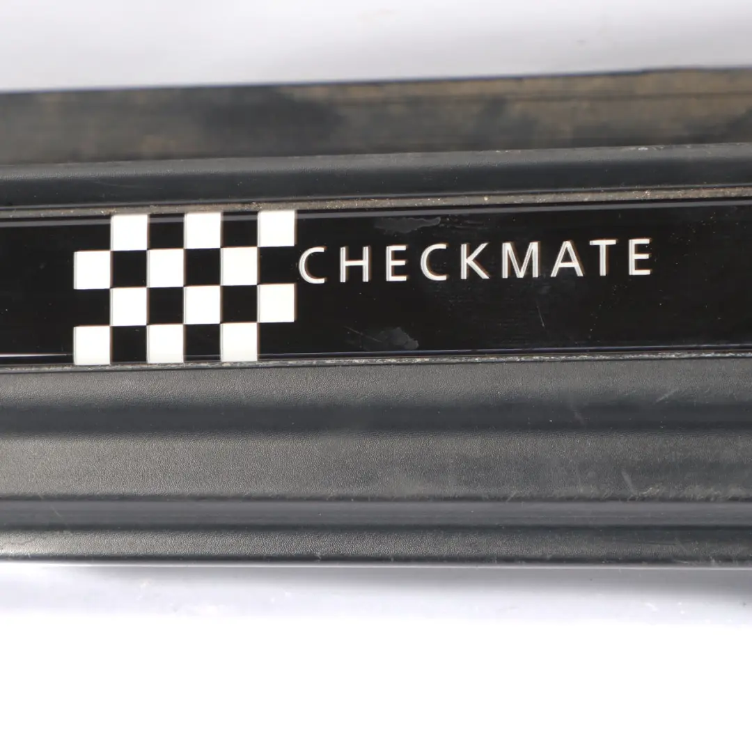 Side Skirt Right O/S Door Sill Side Trim Black Checkmate to Mini R53 Cooper S with Part number 1491056 Mini R53 Cooper S Side Skirt Right O/S Door Sill Side Trim Black Checkmate - SKU 1491056-Checkmate - Part number 1491056