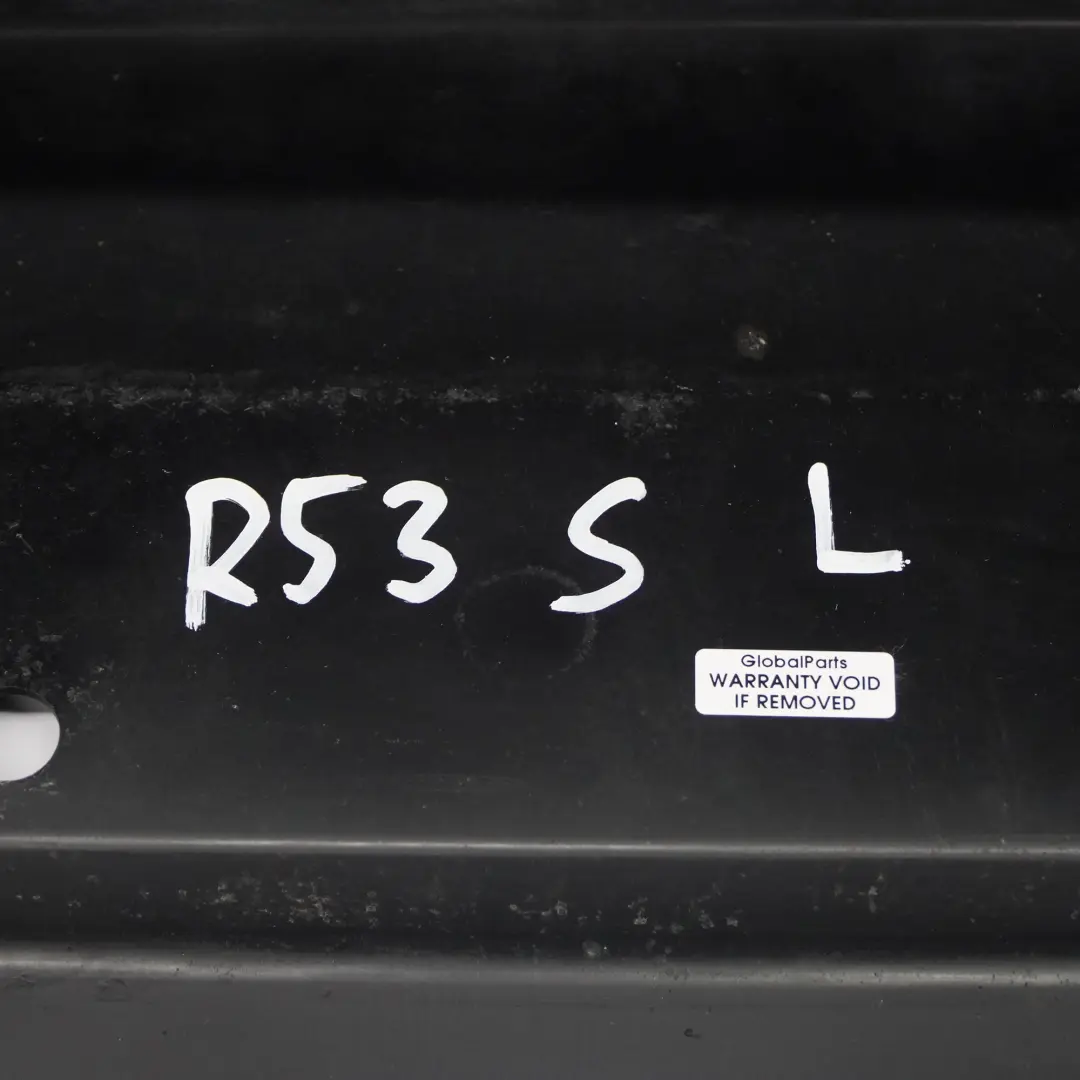 Mini R53 Cooper S Bas de Porte Seuil a Gauche Couverture Schwarz 2 Noir - 668 - SKU 1491057-3 - Numéro de pièce 1491057