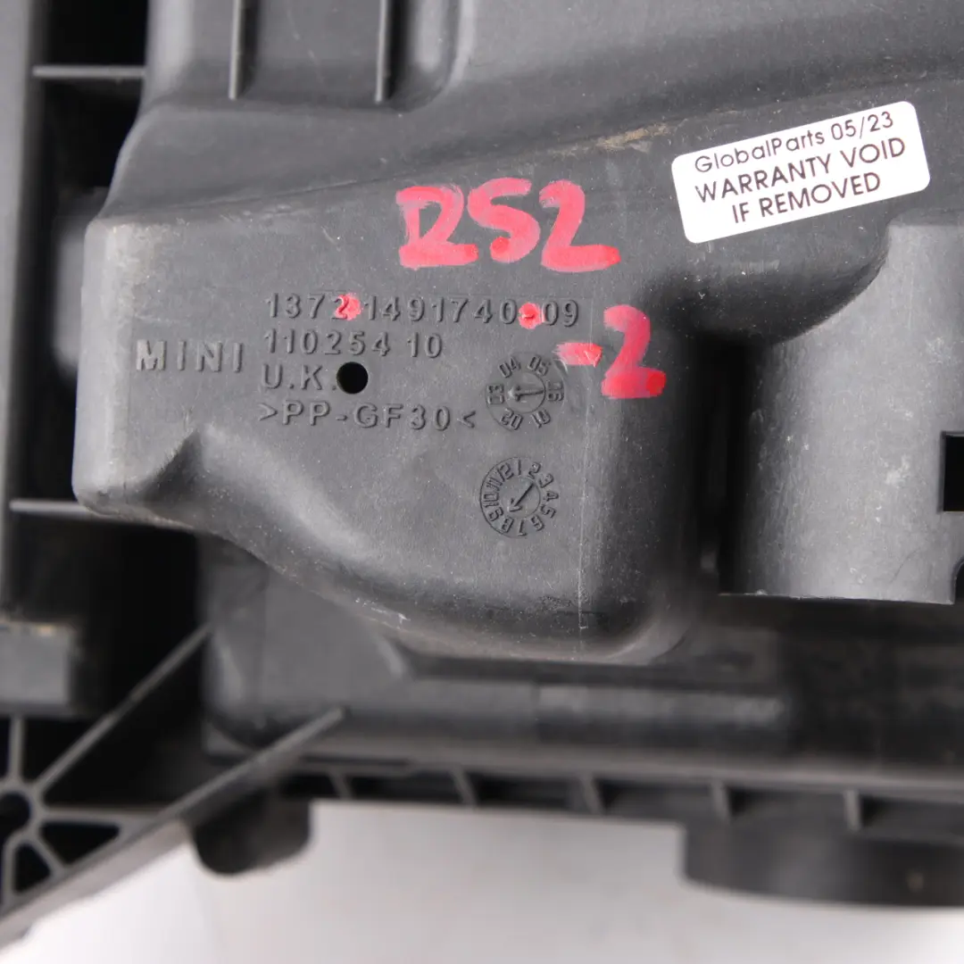 Boîtier filtre air Silencieux d'admission - Couvercle pour Mini Cooper S R52 R53 W11 à propos du numéro de pièce 1491741 Mini Cooper S R52 R53 W11 Boîtier filtre air Silencieux d'admission - Couvercle - SKU 1491741-1 - Numéro de pièce 1491741