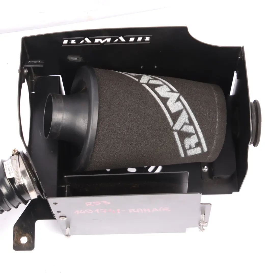 Mini R53 Cooper S Ramair Performance Air Induction Rubber Neck Cone Foam Filter - SKU 1491741-Ramair - Part number 1491741-Ramair