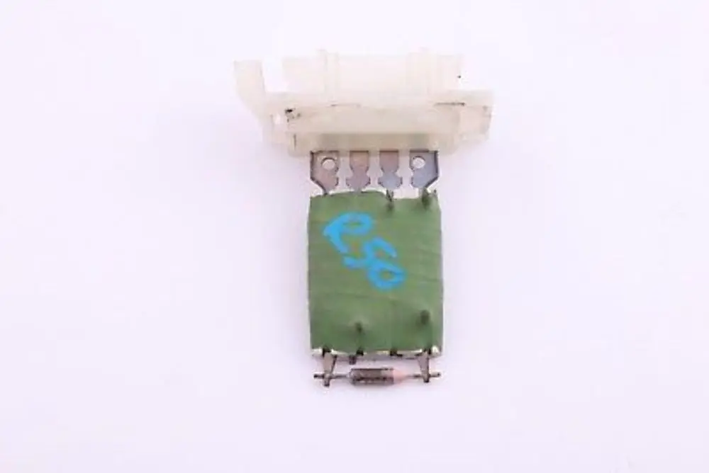 Heater Fan Motor Blower Resistor to Mini Cooper One R50 R52 R53 with Part number 1499121 Mini Cooper One R50 R52 R53 Heater Fan Motor Blower Resistor - SKU 1499121 - Part number 1499121