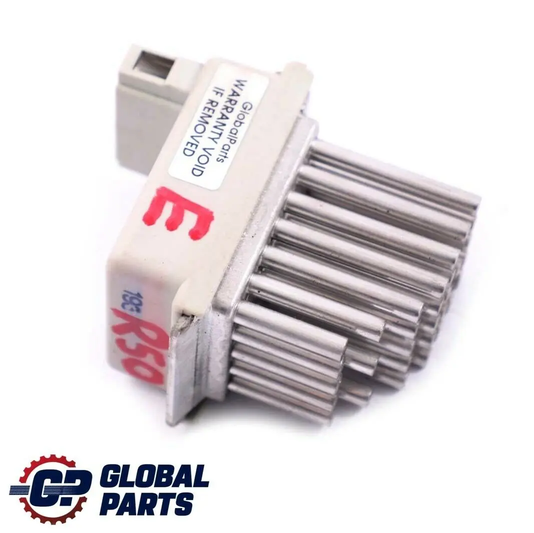 Heater Fan Motor Blower Resistor to Mini Cooper One R50 R52 R53 with Part number 1499122 Mini Cooper One R50 R52 R53 Heater Fan Motor Blower Resistor - SKU 1499122 - Part number 1499122