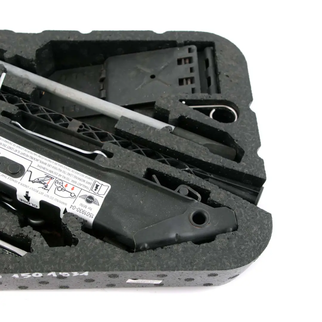 Toolkit Tool Set Lifting Jack Spanner Hook Eye Spanner to Mini Cooper R50 R52 with Part number 6779731 Mini Cooper R50 R52 Toolkit Tool Set Lifting Jack Spanner Hook Eye Spanner - SKU 1501931 - Part number 6779731