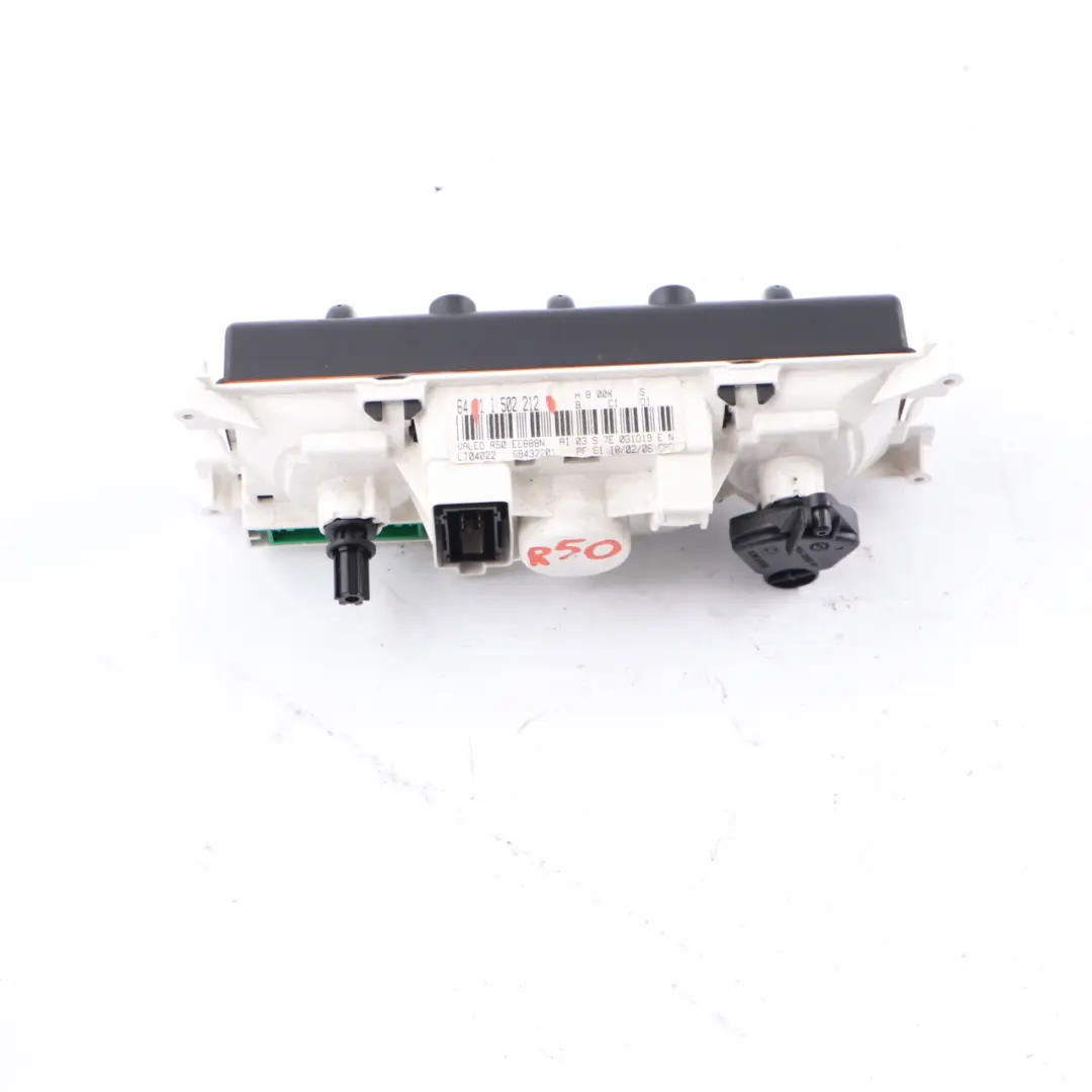 Mini Cooper One R50 R52 Panel Chauffage Climatisation 6411 - SKU 1502212 - Numéro de pièce 1502212