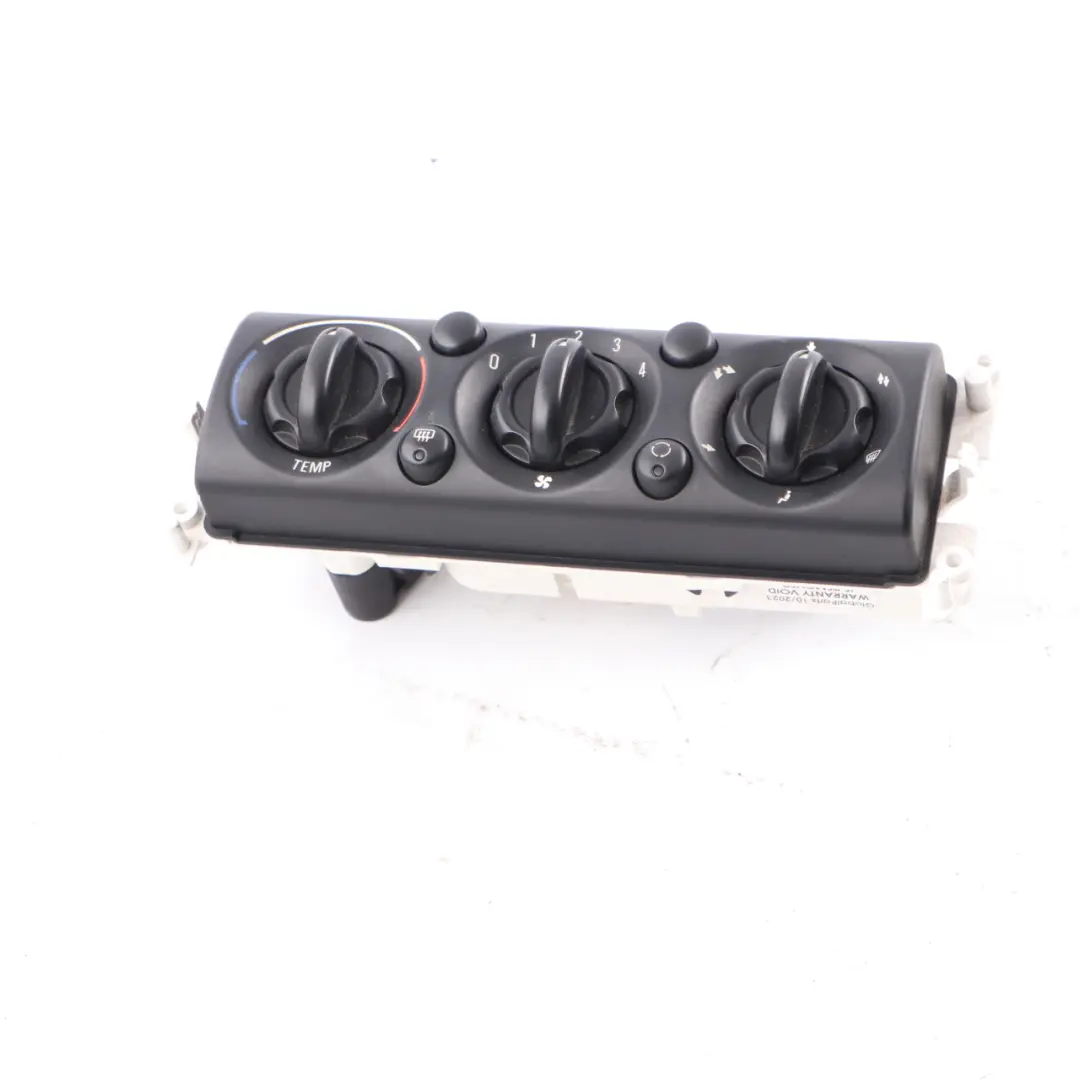 Mini Cooper One R50 R52 Panel Chauffage Climatisation 6411 - SKU 1502212 - Numéro de pièce 1502212