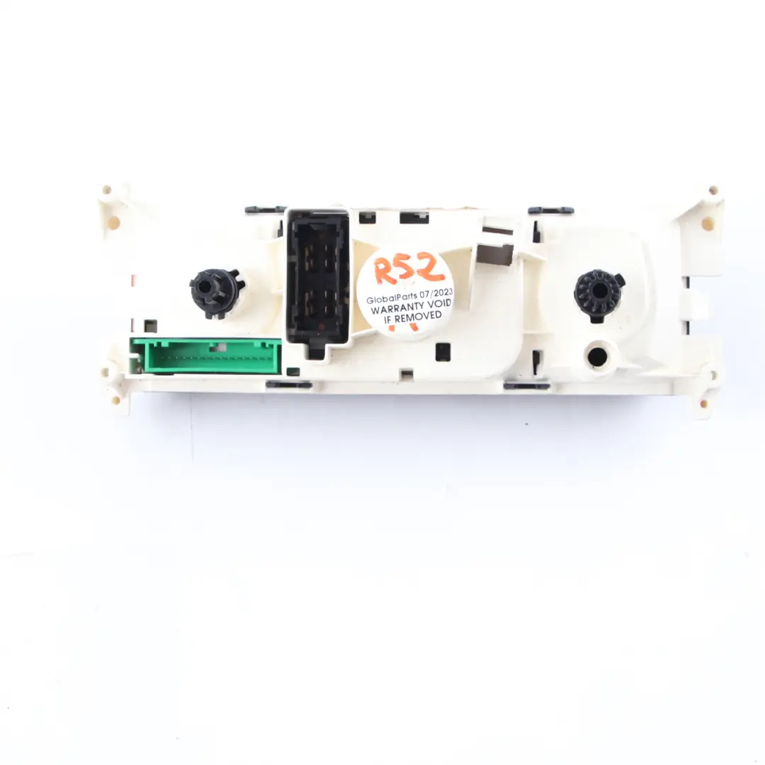 riscaldatore pannello di controllo aria condizionata per Mini Cooper R50 R52 con numero di parte 1502214 Mini Cooper R50 R52 riscaldatore pannello di controllo aria condizionata - SKU 1502214-2 - Numero di parte 1502214