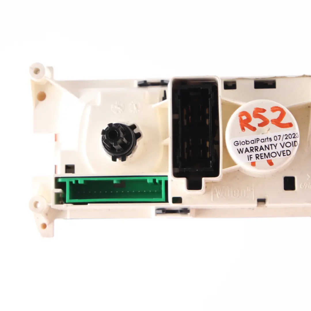 Bedienteil Klimaanlage 6411 für Mini Cooper One R50 R52 mit Teilenummer 1502214 Mini Cooper One R50 R52 Bedienteil Klimaanlage 6411 - SKU 1502214-2 - Teilenummer 1502214