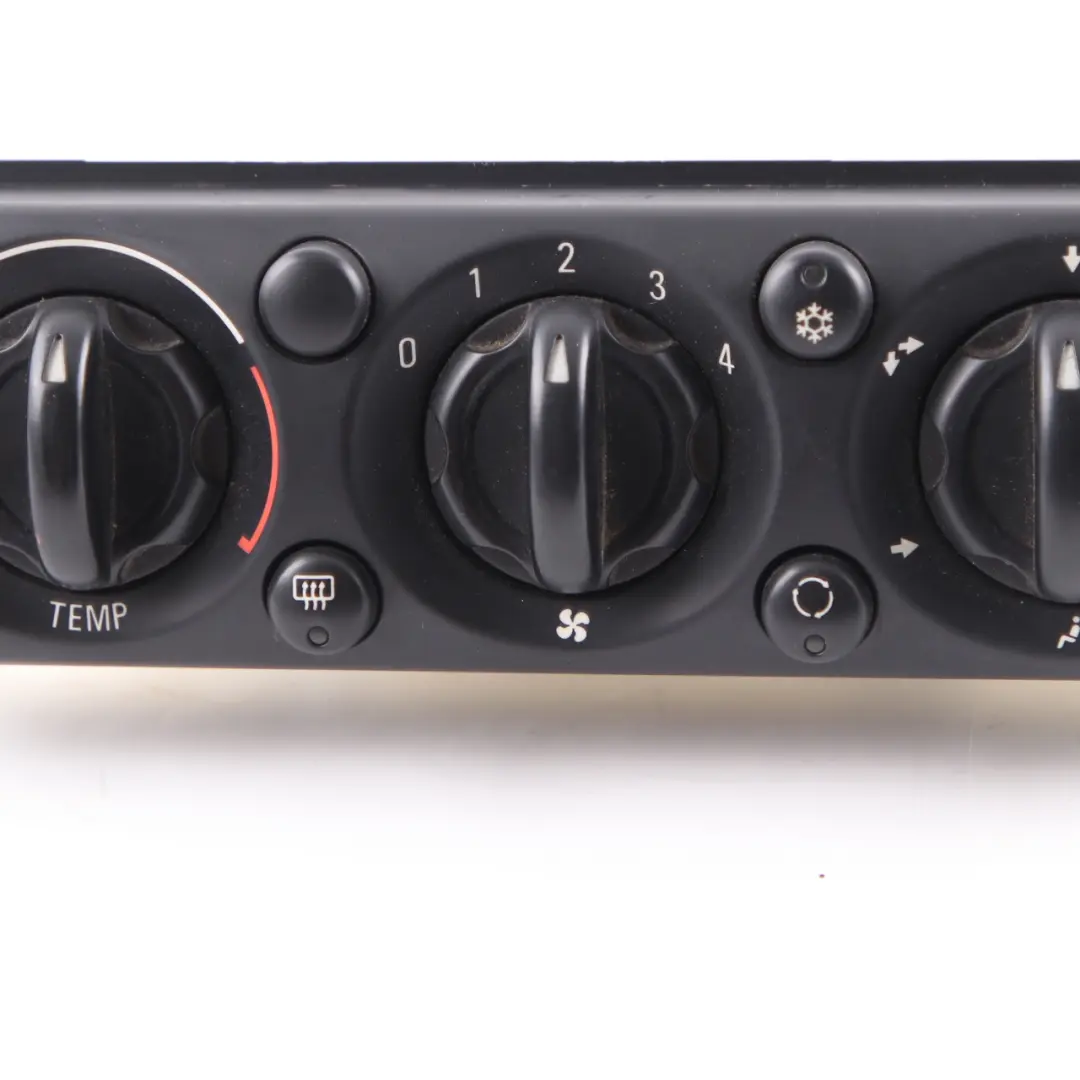 Calentador Panel de Control Aire Acondicionado para Mini Cooper R50 R52 con número de pieza 1502214 Mini Cooper R50 R52 Calentador Panel de Control Aire Acondicionado - SKU 1502214-2 - Número de pieza 1502214
