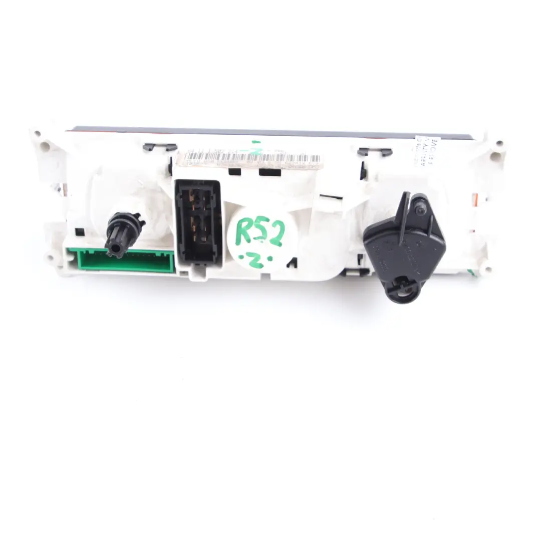 Bedienteil Klimaanlage 6411 für Mini Cooper One R50 R52 mit Teilenummer 1502214 Mini Cooper One R50 R52 Bedienteil Klimaanlage 6411 - SKU 1502214-3 - Teilenummer 1502214