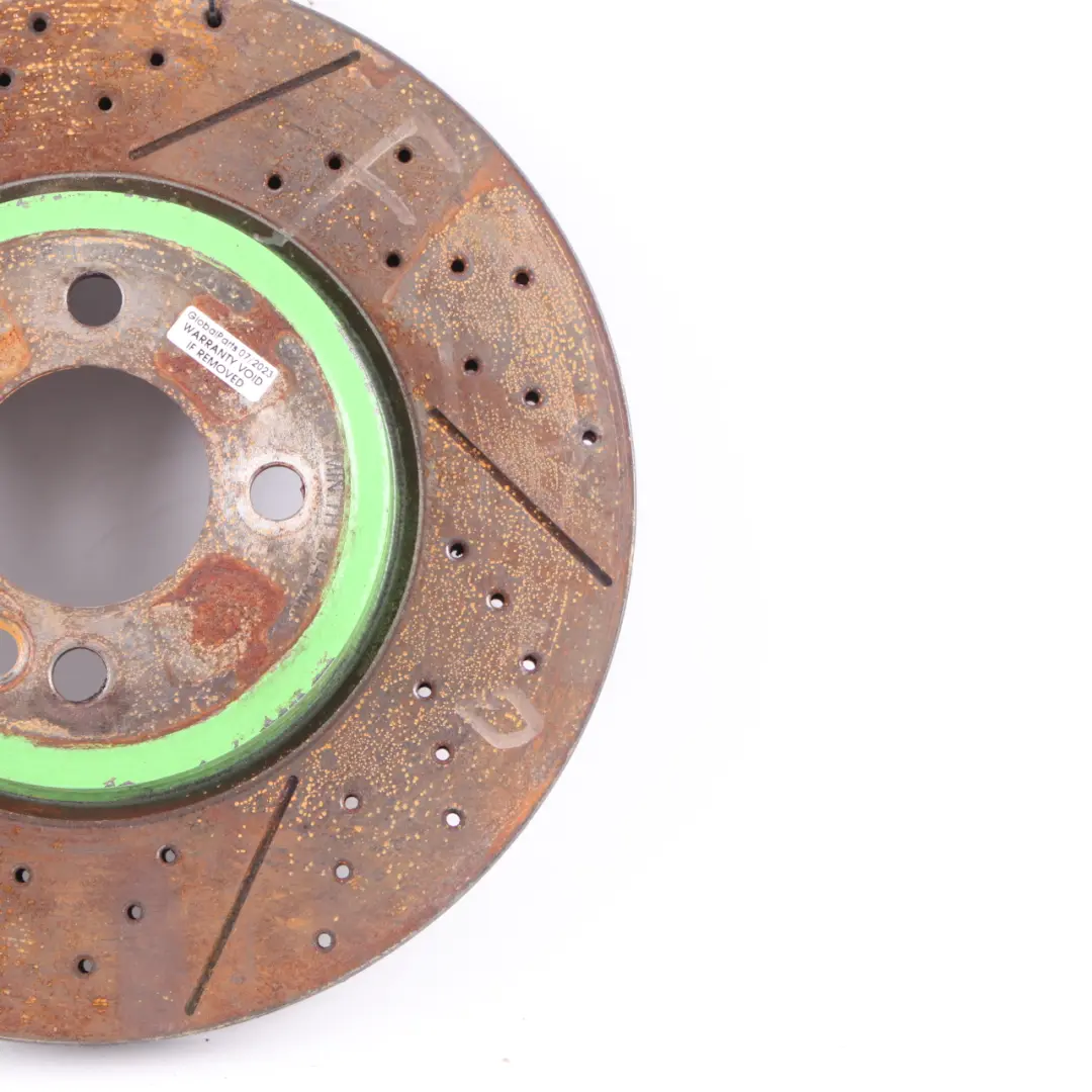 Brake Disc Mini R50 R52 R53 Front Wheel Brake Ventilated Perforated to with Part number 1502891 Brake Disc Mini R50 R52 R53 Front Wheel Brake Ventilated Perforated - SKU 1502891-1 - Part number 1502891