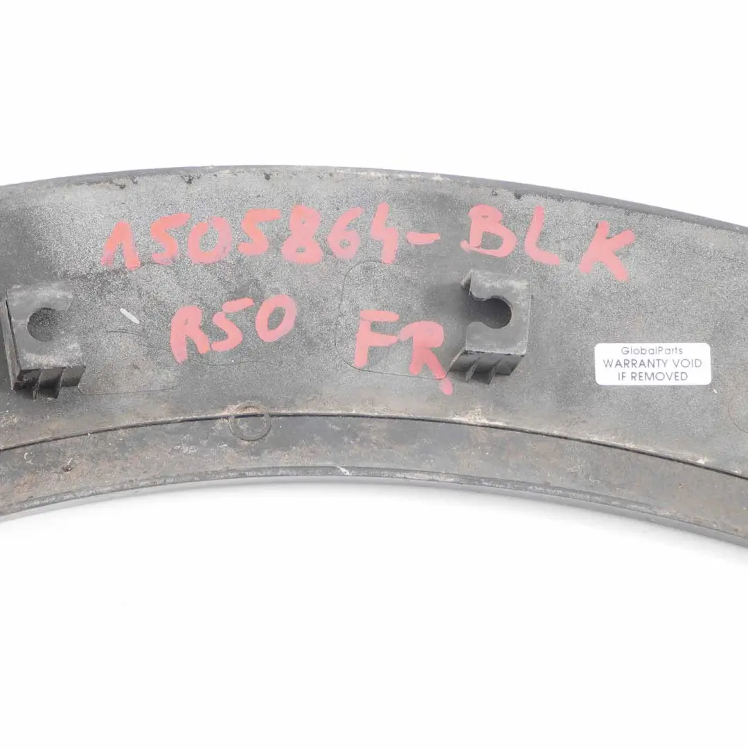 Paso de rueda Mini R50 R52 R53 Guardabarros Delantero Derecho Negro para con número de pieza 1505864 Paso de rueda Mini R50 R52 R53 Guardabarros Delantero Derecho Negro - SKU 1505864-BLK - Número de pieza 1505864