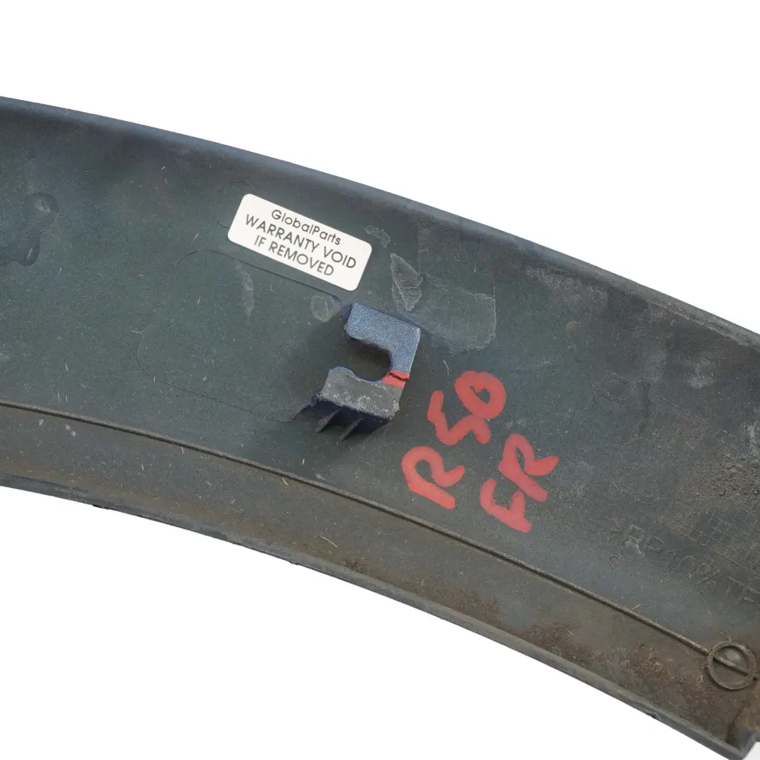 Paso De rueda Mini R50 R52 R53 Guardabarros Delantero Derecho Hyper Azul para con número de pieza 1505864 Paso De rueda Mini R50 R52 R53 Guardabarros Delantero Derecho Hyper Azul - SKU 1505864-HYB - Número de pieza 1505864