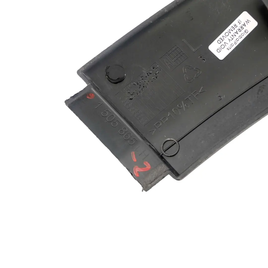 Guardabarros Delantero Izquierdo para Mini Cooper One R50 R52 R53 con número de pieza 1505865 Mini Cooper One R50 R52 R53 Guardabarros Delantero Izquierdo - SKU 1505865-2 - Número de pieza 1505865