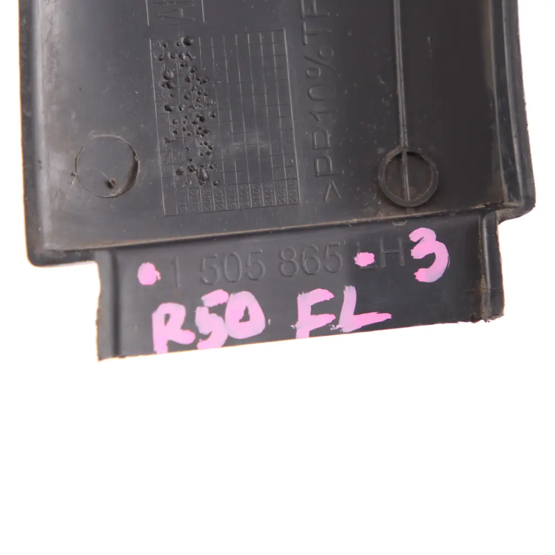 Mini R50 R52 R53 Radkastenabdeckung Flügelverkleidung links Schwarz 3 - SKU 1505865-3 - Teilenummer 1505865