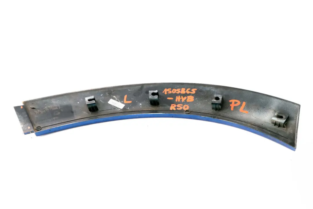 Arch Cover Wing Trim Front Left N/S Hyper Blue to BMW Mini R50 R52 R53 Wheel with Part number 1505865 BMW Mini R50 R52 R53 Wheel Arch Cover Wing Trim Front Left N/S Hyper Blue - SKU 1505865-HYB - Part number 1505865