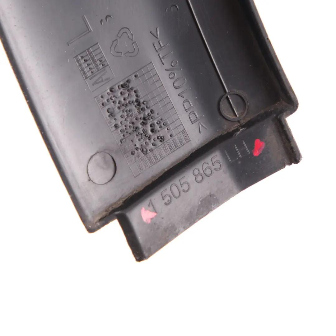 Blende Radlauf an Seitenwand Vorne Links Schwarz für Mini R50 R52 R53 mit Teilenummer 1505865 Mini R50 R52 R53 Blende Radlauf an Seitenwand Vorne Links Schwarz - SKU 1505865-BLK - Teilenummer 1505865