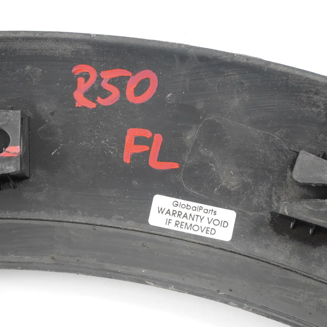 Blende Radlauf an Seitenwand Vorne Links Schwarz für Mini R50 R52 R53 mit Teilenummer 1505865 Mini R50 R52 R53 Blende Radlauf an Seitenwand Vorne Links Schwarz - SKU 1505865-BLK - Teilenummer 1505865
