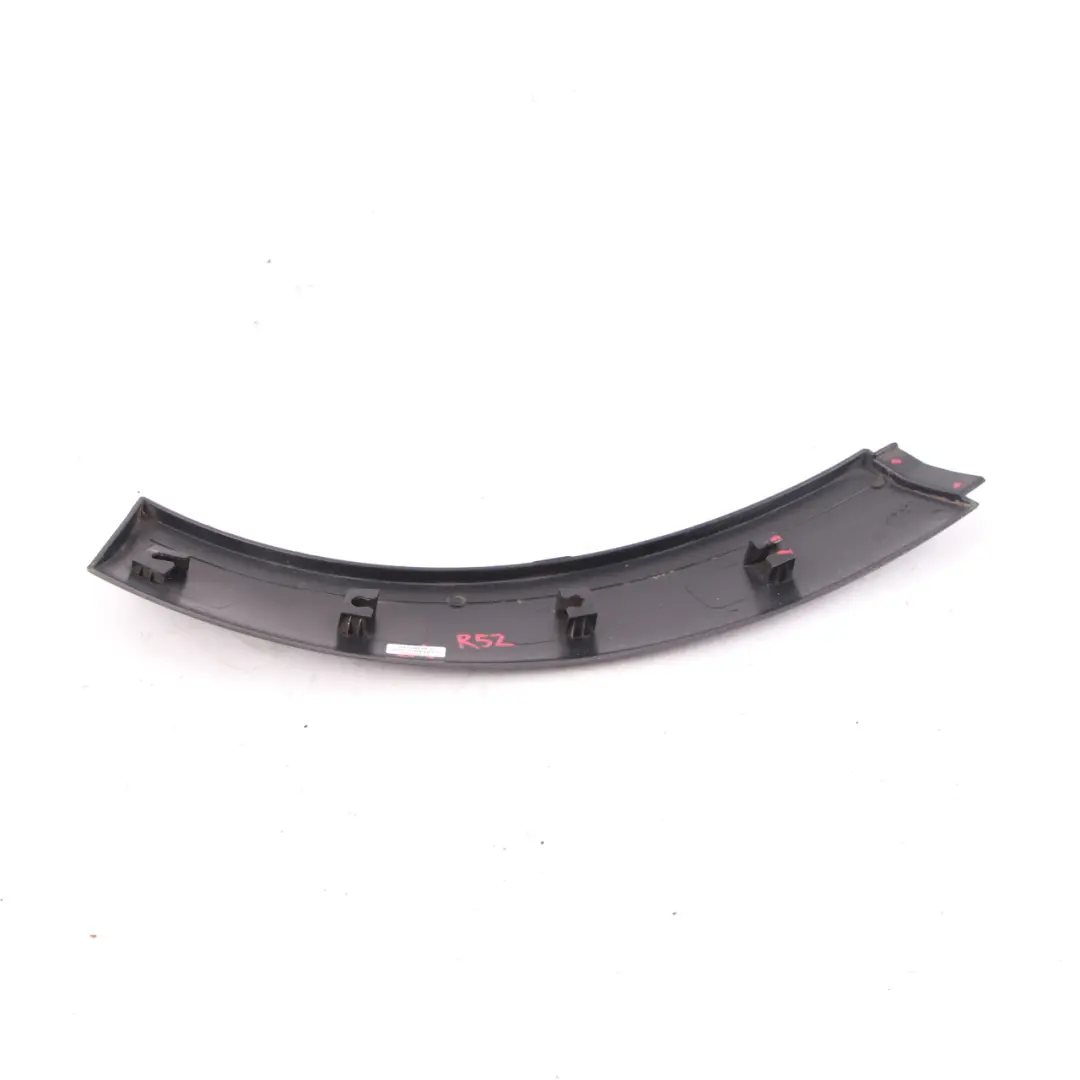 Mini Cooper R50 R52 R53 Wheel Arch Cover Wing Trim Front Left N/S Black - SKU 1505865-BLK - Part number 1505865