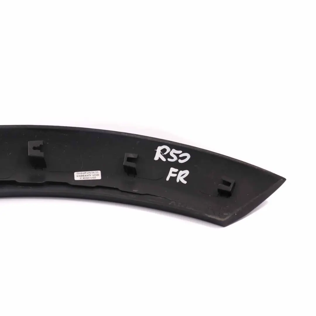 Passage de Roue Revetement Carenage Visiere avant Droit pour Mini Cooper R50 R52 à propos du numéro de pièce 1505866 Mini Cooper R50 R52 Passage de Roue Revetement Carenage Visiere avant Droit - SKU 1505866-1 - Numéro de pièce 1505866