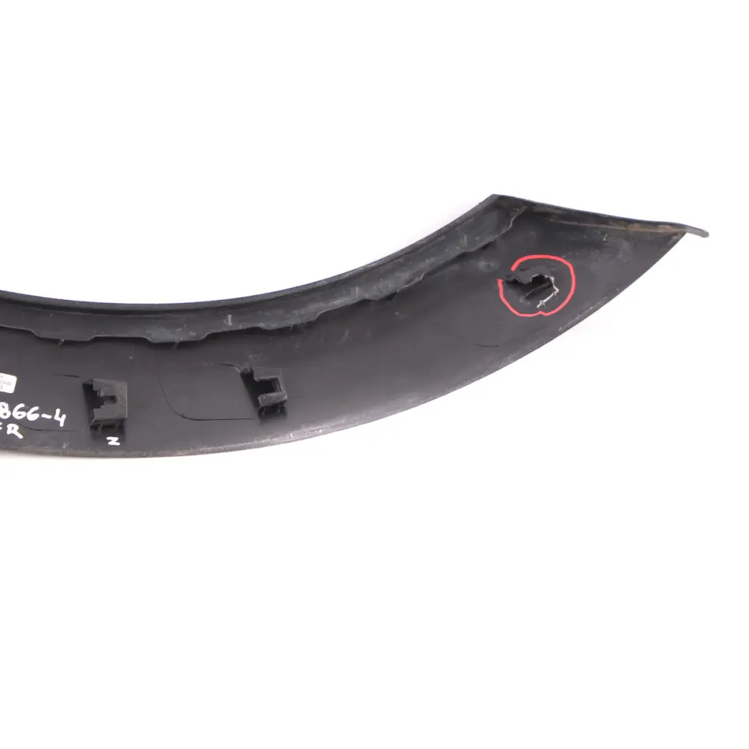  Enjoliveur de passage de roue Mini R50 R52 R53 Capot Avant Droit Noir - SKU 1505866-4 - Numéro de pièce 1505866