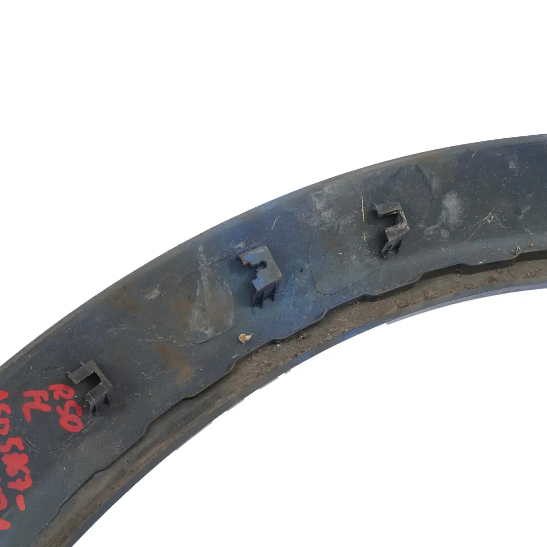 Mini R50 R52 R53 Wheel Arch Bonnet Trim Front Left N/S Hyper Blue - SKU 1505867-HYB1 - Part number 1505867