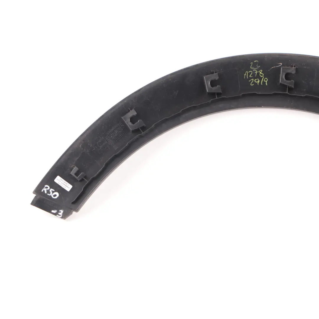 £Wheel Arch Mini Cooper R50 R53 Rear Right O/S Side Trim Moulding to with Part number 1505868 £Wheel Arch Mini Cooper R50 R53 Rear Right O/S Side Trim Moulding - SKU 1505868-3 - Part number 1505868