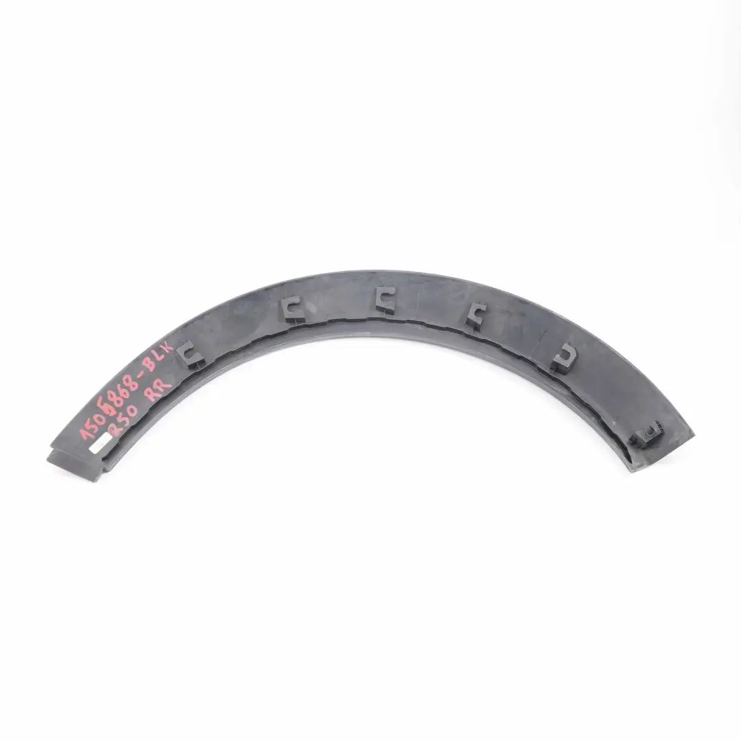 Mini R50 R53 Lato posteriore destro Modanatura arco ruota Nero - SKU 1505868-BLK - Numero di parte 1505868