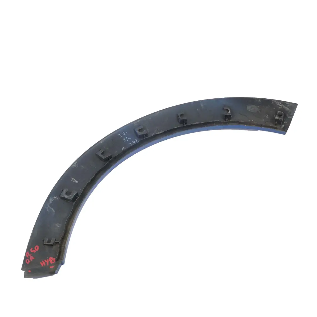Trasera Derecha O / S Lado Rueda Arco Moldura Hyper Azul para Mini Cooper R50 R53 con número de pieza 1505868 Mini Cooper R50 R53 Trasera Derecha O / S Lado Rueda Arco Moldura Hyper Azul - SKU 1505868-HYB - Número de pieza 1505868