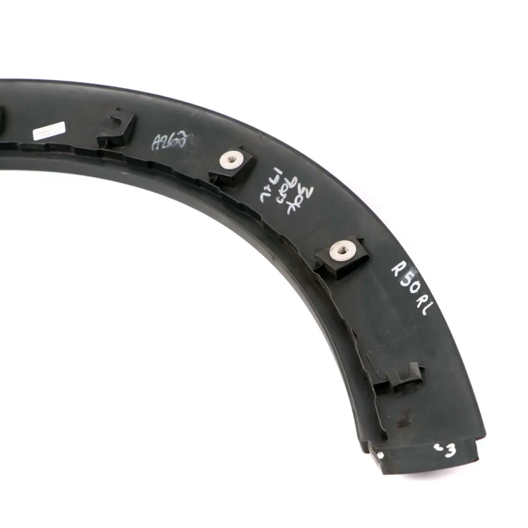 BMW Mini Cooper 3 R50 R52 R53 Blende Radlauf Hinten Links Schwarz - SKU 1505869-3 - Teilenummer 1505869