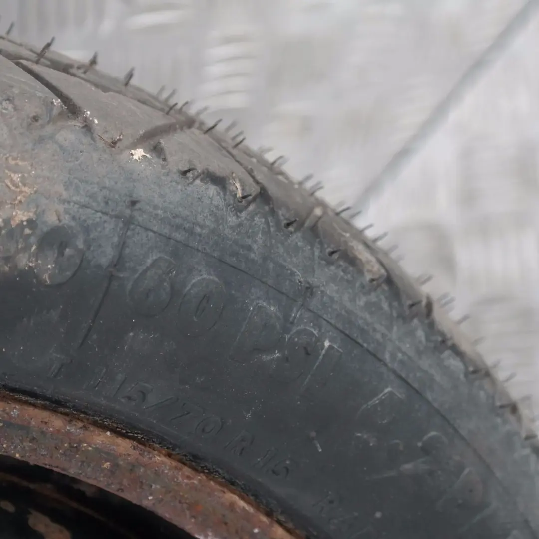 Mini Cooper R50 R56 Continental Emergency Spare Wheel Tyre 115/70 R15 - SKU 1508367 - Part number 1508367