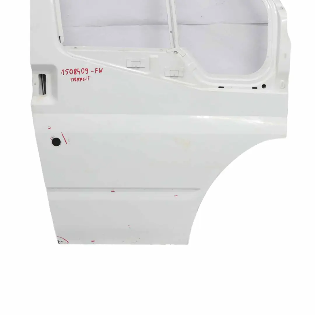 Front Door Right O/S Door Cover Shell Frozen White - Z2 to Ford Transit Mk7 with Part number 1717243 Ford Transit Mk7 Front Door Right O/S Door Cover Shell Frozen White - Z2 - SKU 1717243-FW1 - Part number 1717243