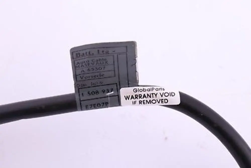 Cable de la Batterie Minus pour Mini Cooper S One D R50 R52 R53 à propos du numéro de pièce 1508937 Mini Cooper S One D R50 R52 R53 Cable de la Batterie Minus - SKU 1508937 - Numéro de pièce 1508937