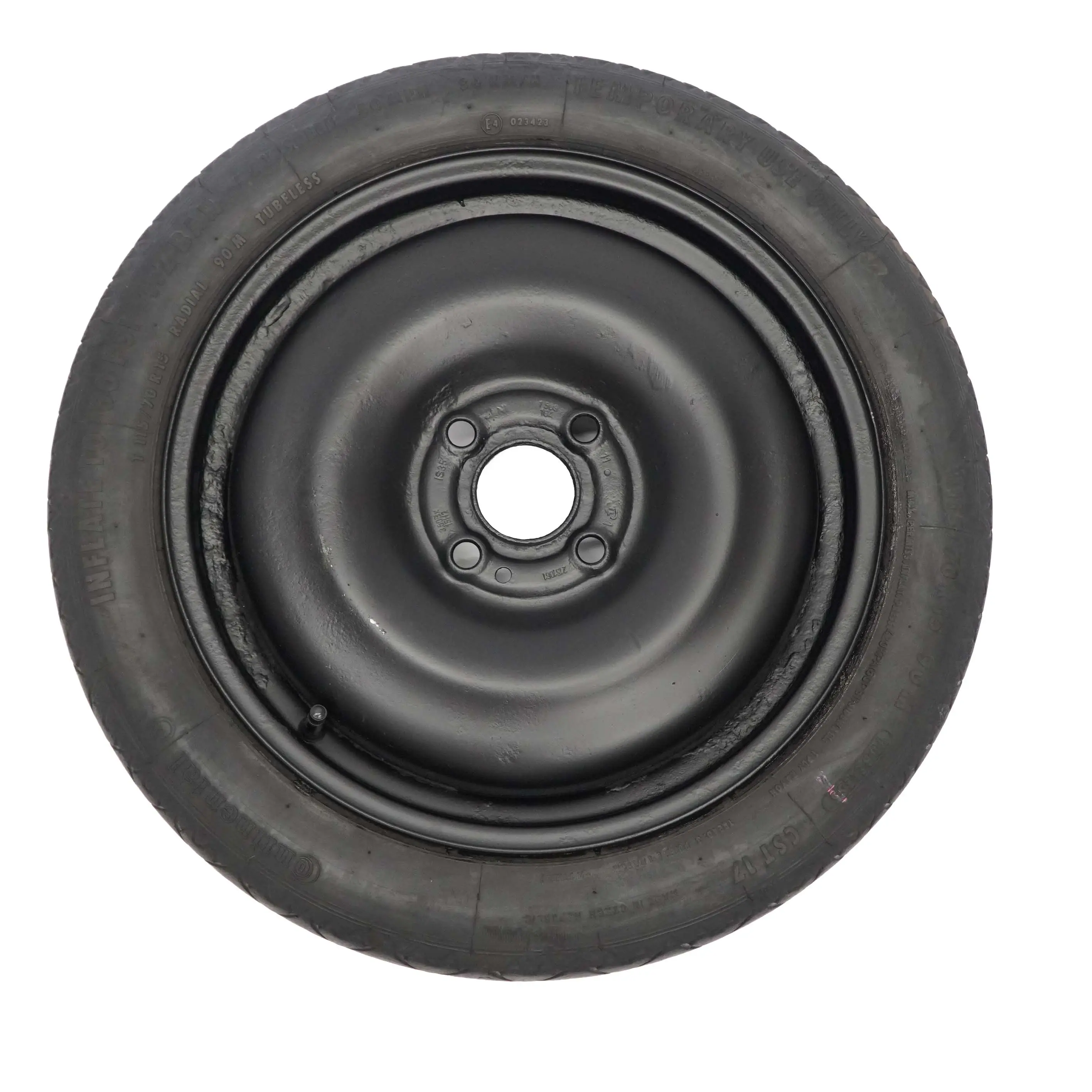 Mini R50 R55 R56 Roue De Secours Compacte En Acier Noir 115/70 R15 1509164