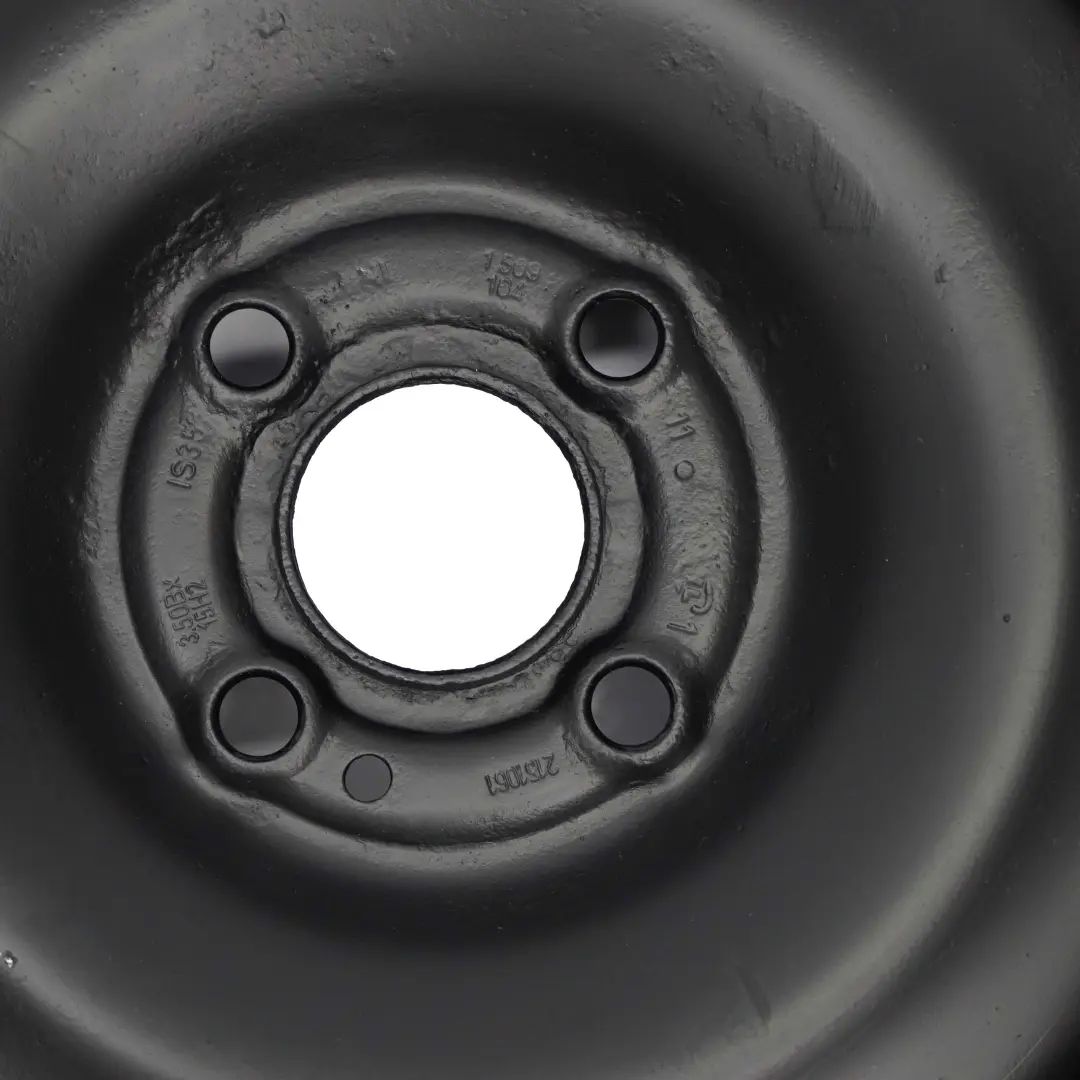 Ruota Scorta Compatta Acciaio Nero 115/70 R15 per Mini R50 R55 R56 con numero di parte 1509164 Mini R50 R55 R56 Ruota Scorta Compatta Acciaio Nero 115/70 R15 - SKU 1509164 - Numero di parte 1509164