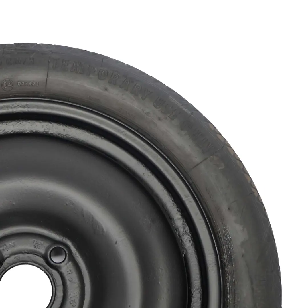Roue De Secours Compacte En Acier Noir 115/70 R15 pour Mini R50 R55 R56 à propos du numéro de pièce 1509164 Mini R50 R55 R56 Roue De Secours Compacte En Acier Noir 115/70 R15 - SKU 1509164 - Numéro de pièce 1509164