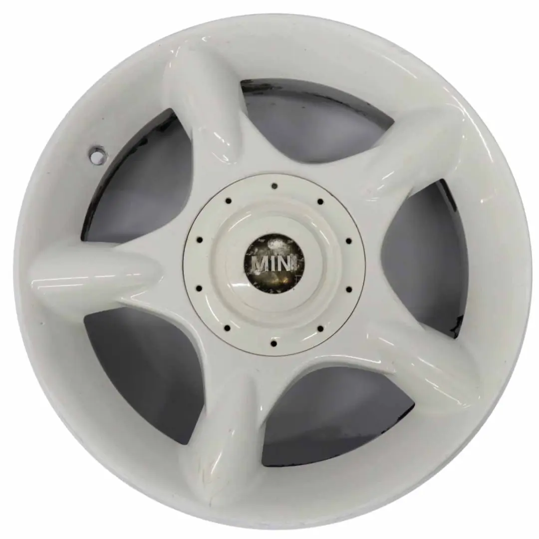 Mini Cooper R50 White Wheel Alloy Rim 16" ET:48 6,5J 5-Spider Spoke 83 - SKU 1512349-2 - Part number 1512349