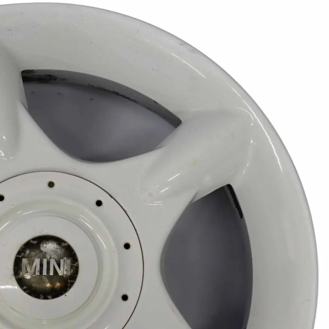 Mini Cooper R50 White Wheel Alloy Rim 16" ET:48 6,5J 5-Spider Spoke 83 - SKU 1512349-2 - Part number 1512349